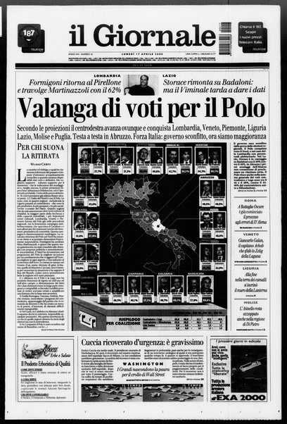 Il giornale del lunedi